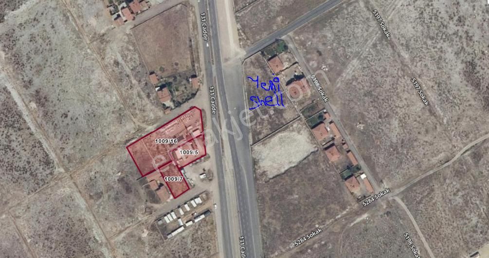 Aksaray Organize Yolu Üzeri Shell Karşısı Etrafı Duvar İle Çevrili Kiralık Arsa - Görsel 3