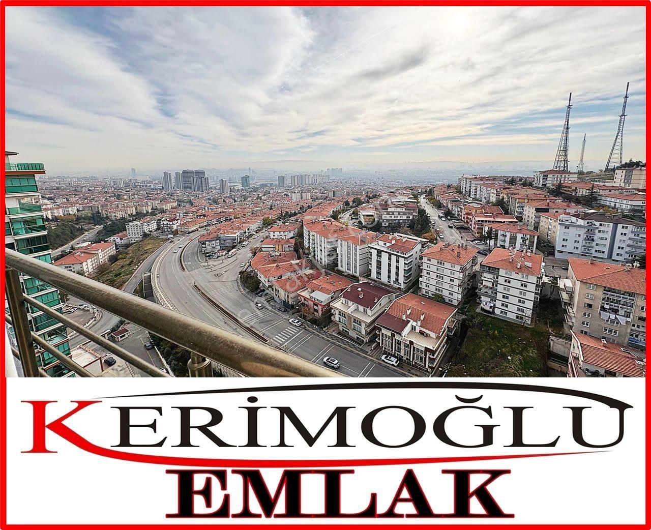 Pamuklar'da Site İçerisinde 24. Kat 4+1 Ankara Manzaralı 200m2 Kiralık Daire