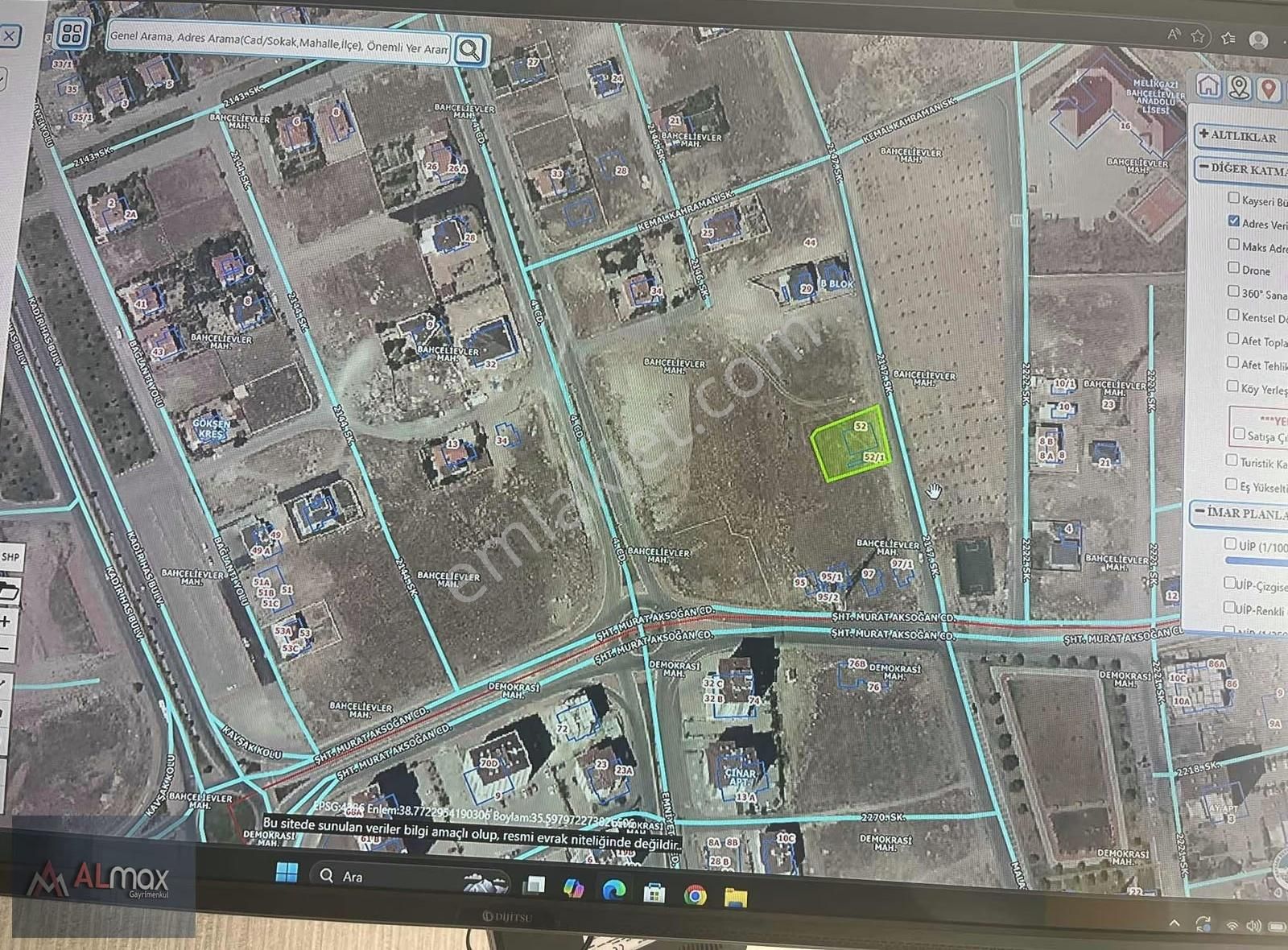 Bahçelievler Mahallesi'nde 1000 Metrekare Satılık Parsel - Görsel 5