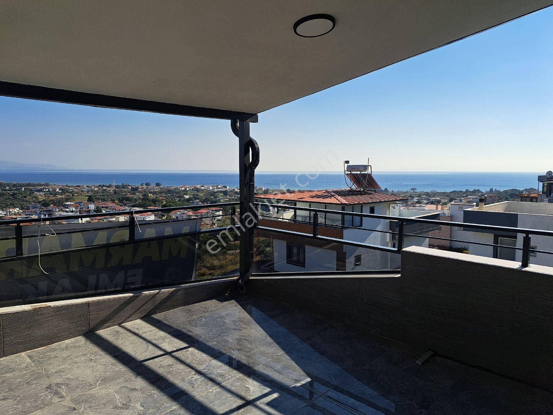 İzmir Seferihisar Atatürk Mahallesin De Satılık Ful Deniz Manzaralı 3+1 Eşyalı Villa - Görsel 35