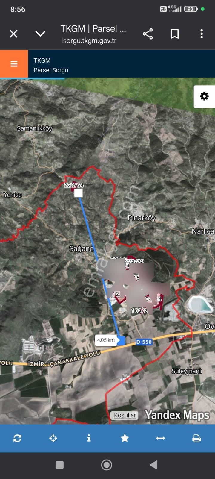 İzmir De Satılık 23 Dekar Ve 800 Ağaç Zeytinli Tarla Son Fiyat - Görsel 11