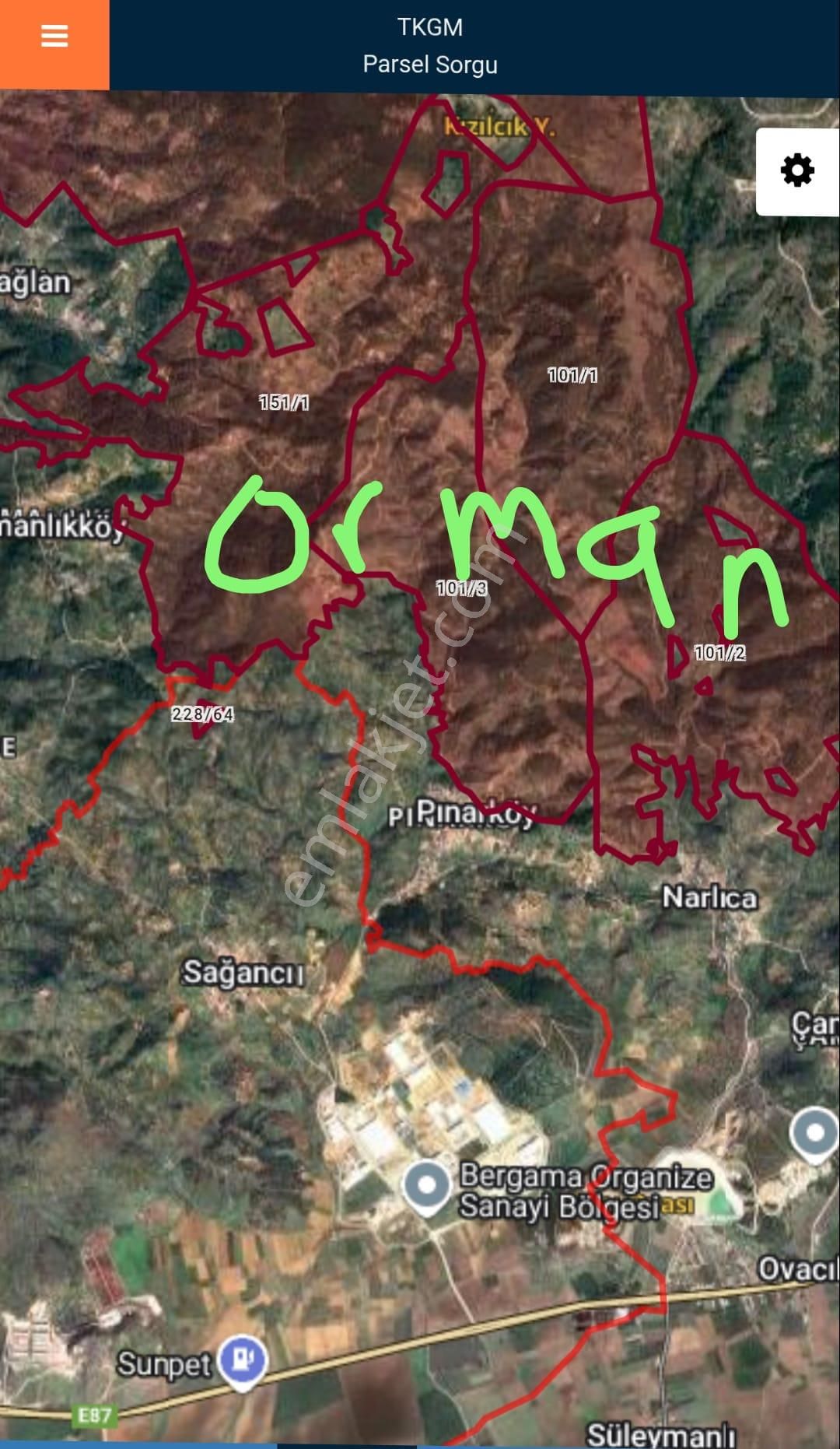 İzmir De Satılık 23 Dekar Ve 800 Ağaç Zeytinli Tarla Son Fiyat - Görsel 18