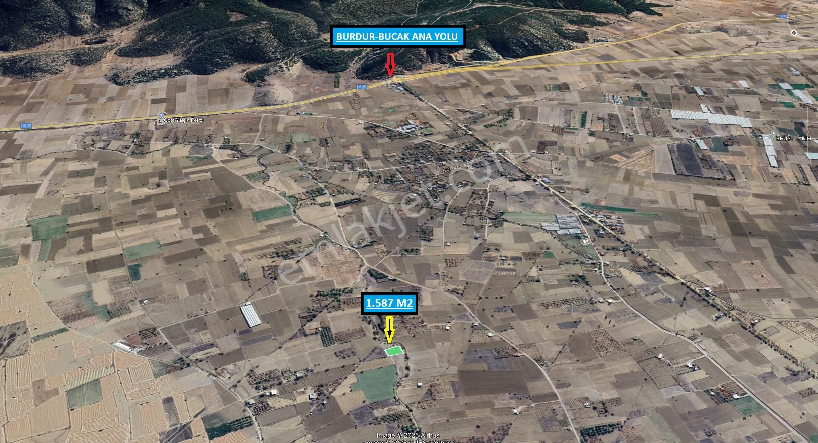 Antalya Korkuteli Çomaklı Mah. 1.500 M2 - Görsel 15