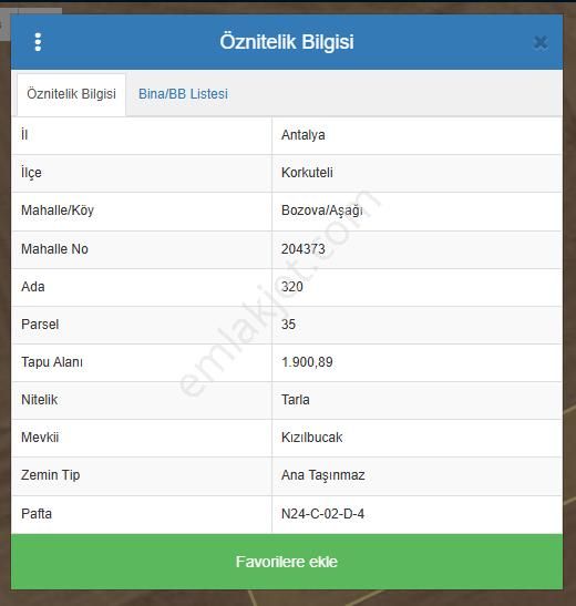 Antalya Korkuteli Bozova Mah. 1.900 M2 Resmi Yolu Var - Görsel 20