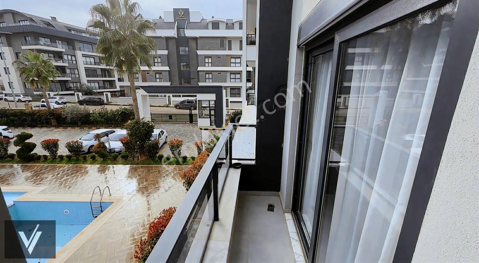 Oba Lotus Gardenda 2+1 Eşyalı Ve Oturuma Uygun Daire Site İçi - Görsel 22