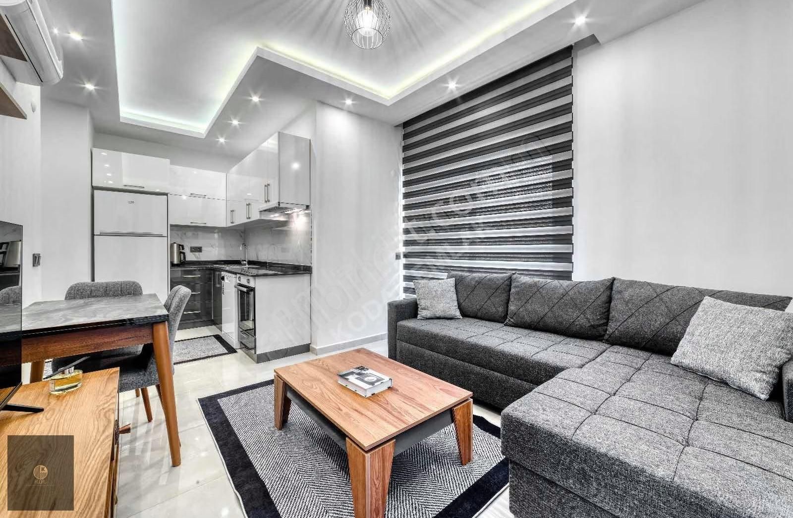 Alanya Oba'da Eşyalı 1+1 Kiralık Daire - Görsel 22