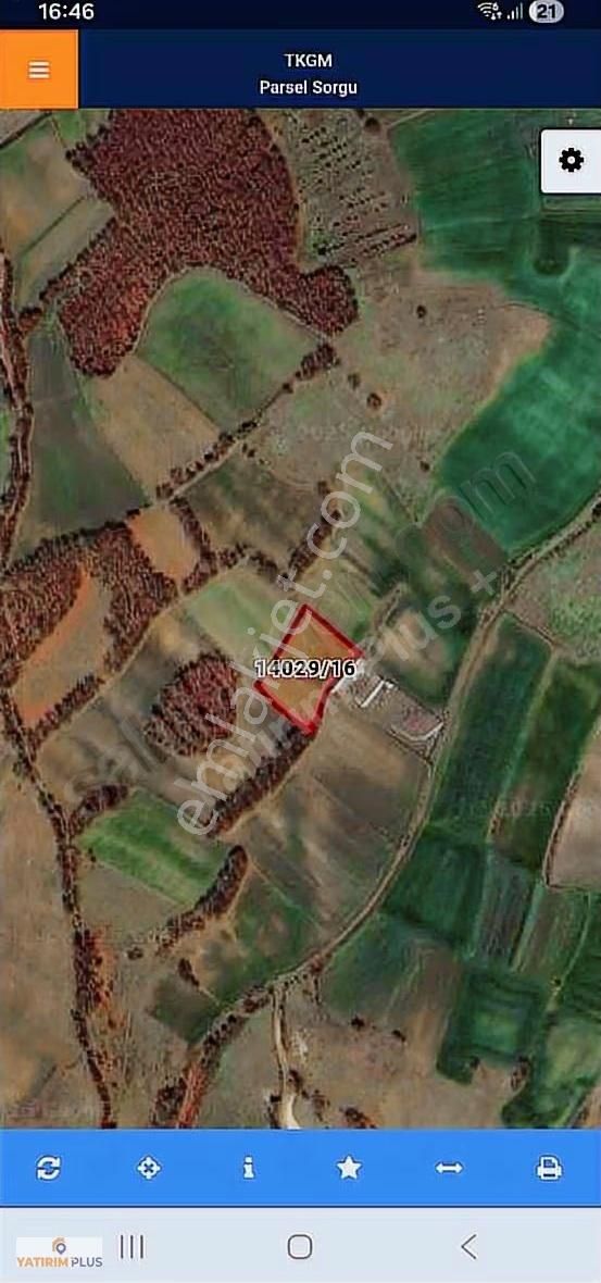 Yatırım Plus'tan Kapaklıda Satılık Doğa Manzaralı Tarla