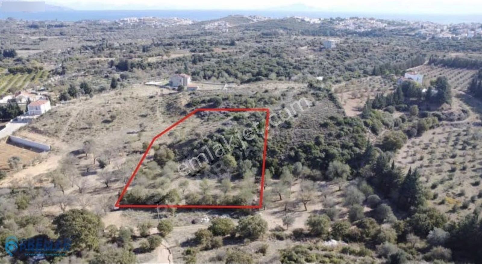 Premar Datça Satılık 3218m2 Bademlik
