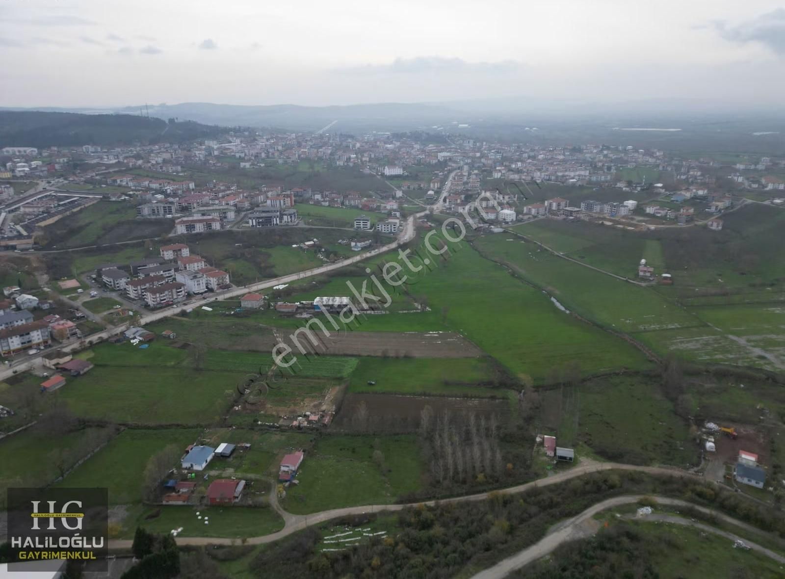 İlçe Merkezinin Ortasında 1400m2 Yatırıma Çok Uygun Tarla - Görsel 18