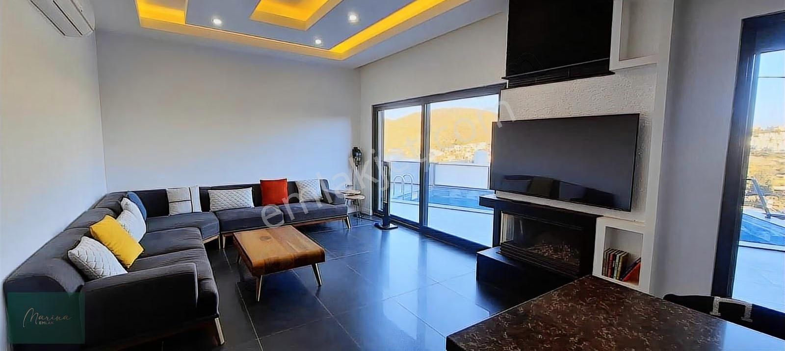 Akyarlar Toptepesi'n De Satılık 4+1 Müstakil Havuzlu Ev - Görsel 9