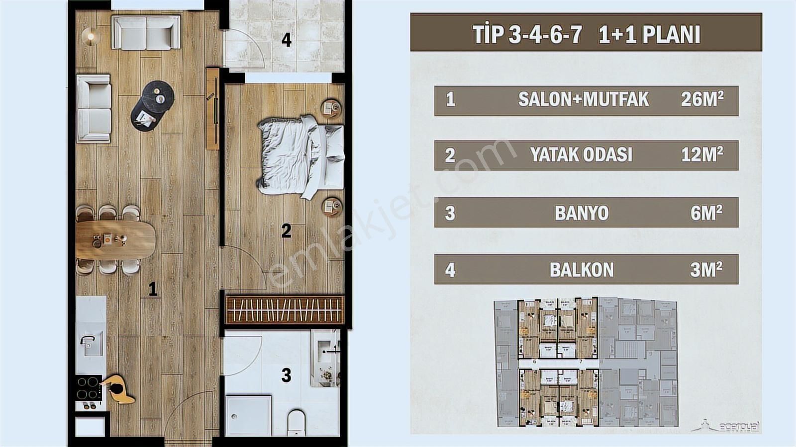 Hürriyet Cadde Üzeri Asansörlü 15.000tl Kira Getirili 1+1daire - Görsel 5