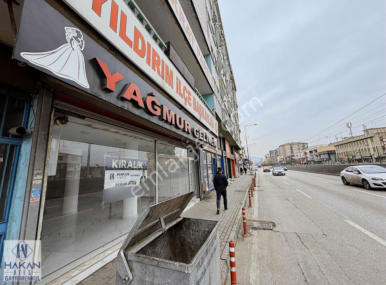 Hakan Ateş"ten Ankara Yolu Üzerinde Kiralık Dükkan Mağaza