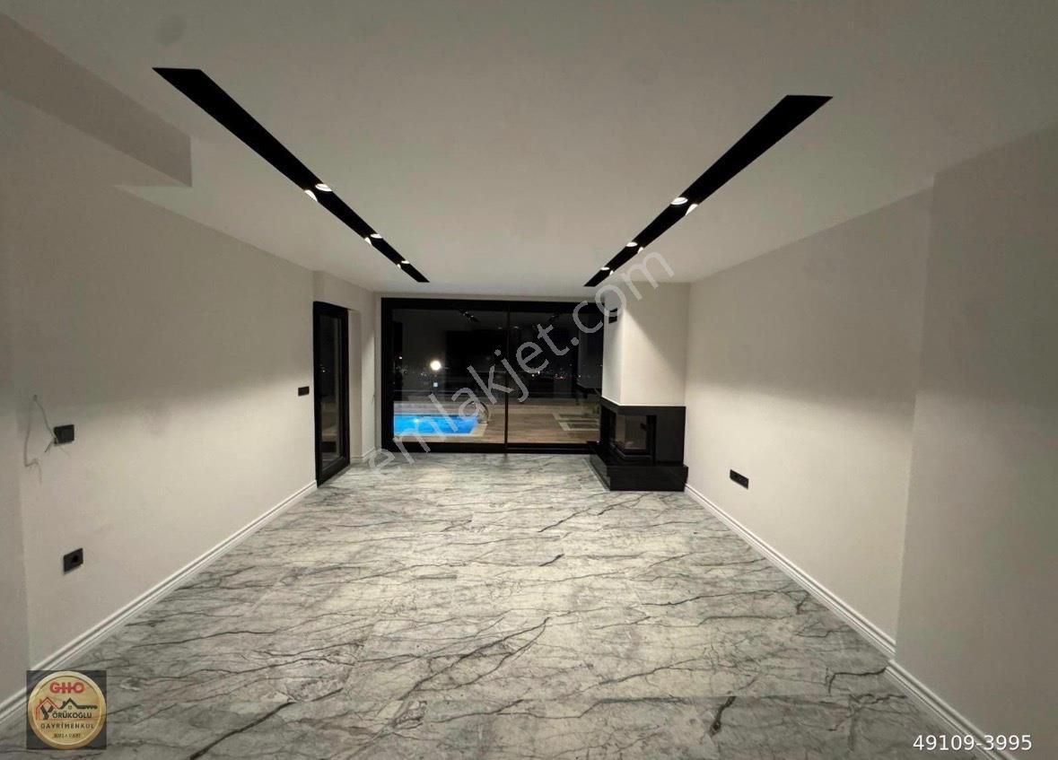 Kuşadası Karaova Mevkii Full Deniz Manzaralı 4+1 Özel Havuzlu - Görsel 23