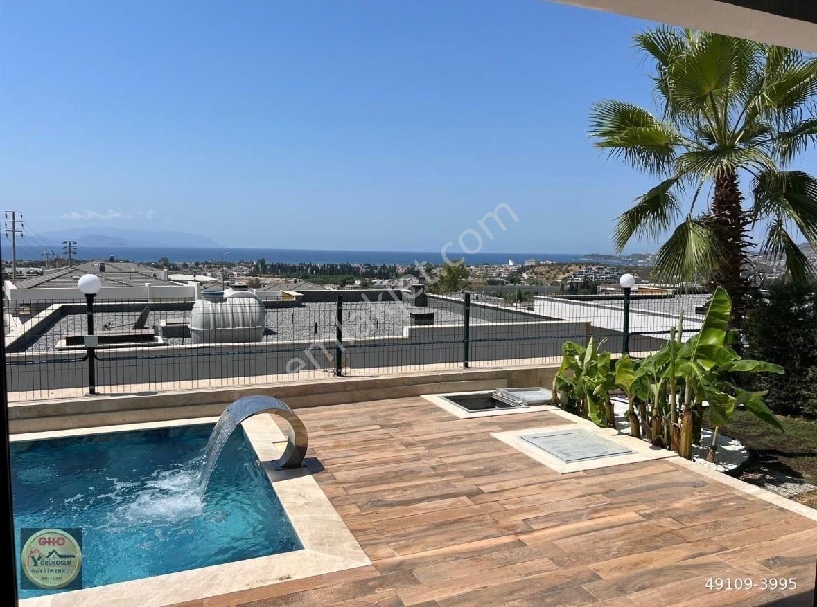Kuşadası Karaova Mevkii Full Deniz Manzaralı 4+1 Özel Havuzlu - Görsel 3