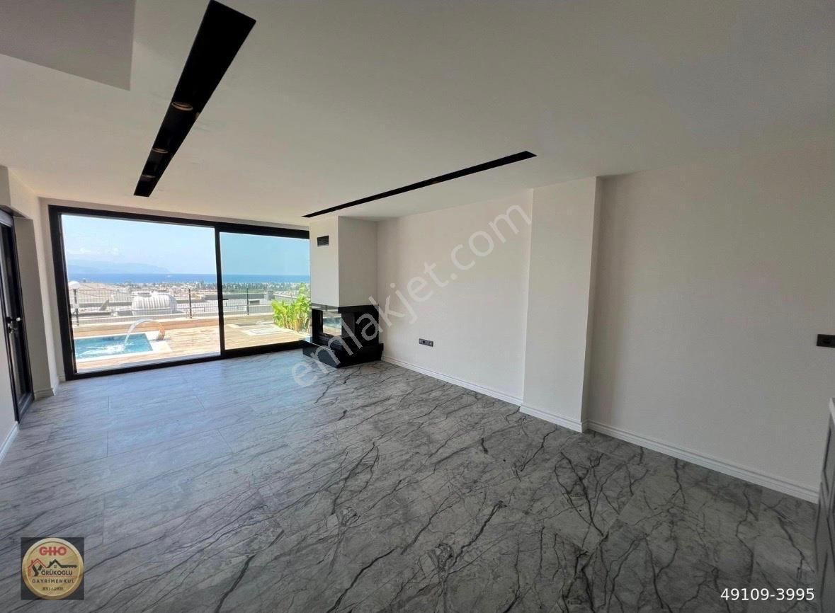 Kuşadası Karaova Mevkii Full Deniz Manzaralı 4+1 Özel Havuzlu - Görsel 4