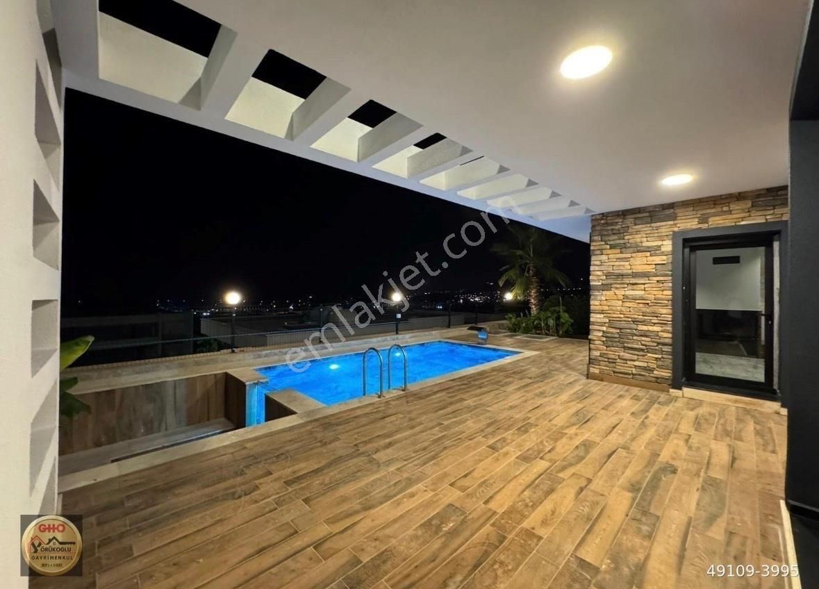 Kuşadası Karaova Mevkii Full Deniz Manzaralı 4+1 Özel Havuzlu - Görsel 30