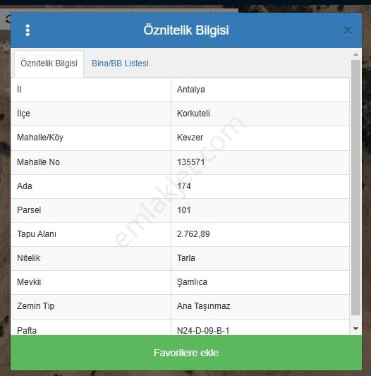 Antalya Korkuteli Kevzer Mah. 2.700 M2 Resmi Yolu Var - Görsel 12