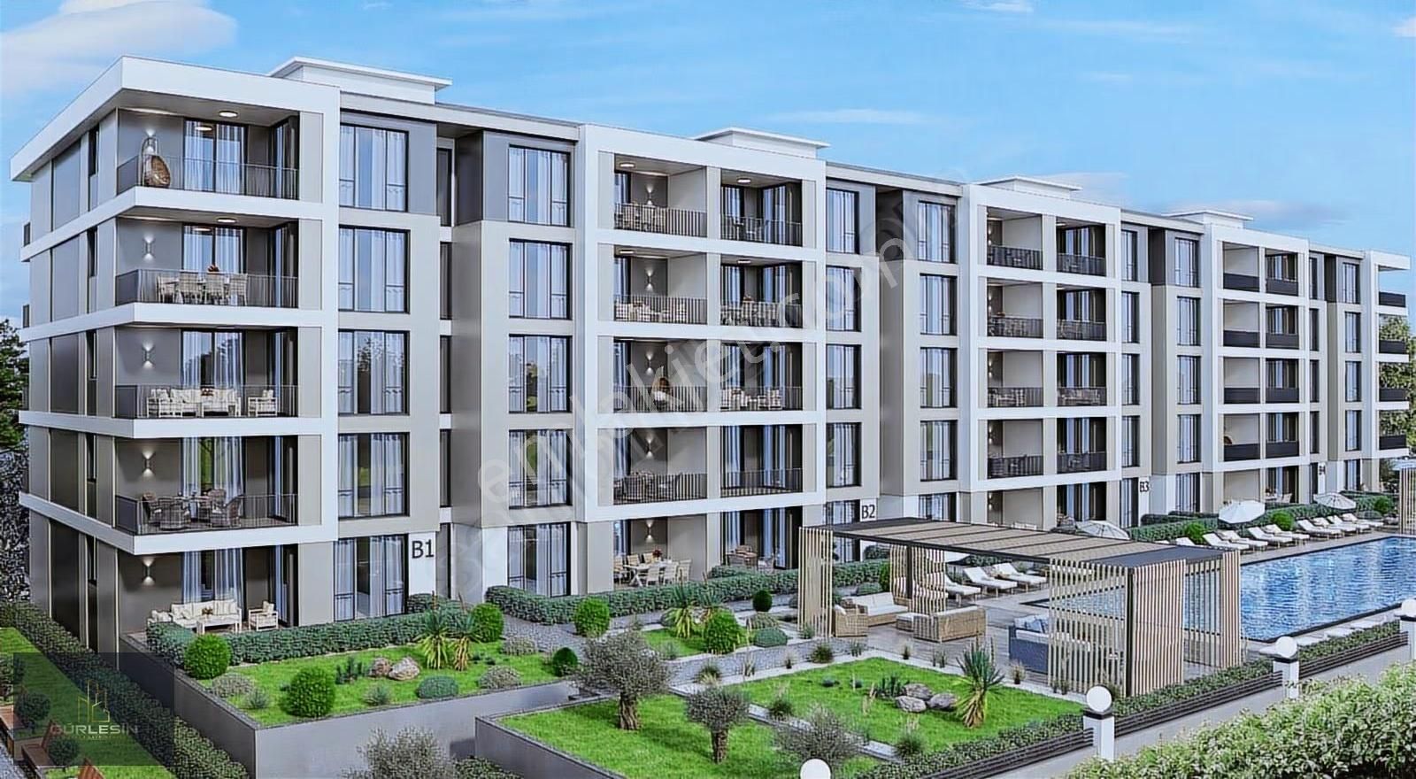 Gürlesinde Yenişafakda Site İçinde Lüks 3,5+1 Daire