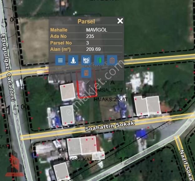 Bolluca'da Villa İmarlı Villaların Yanı Başında Satılık Arsa - Görsel 15