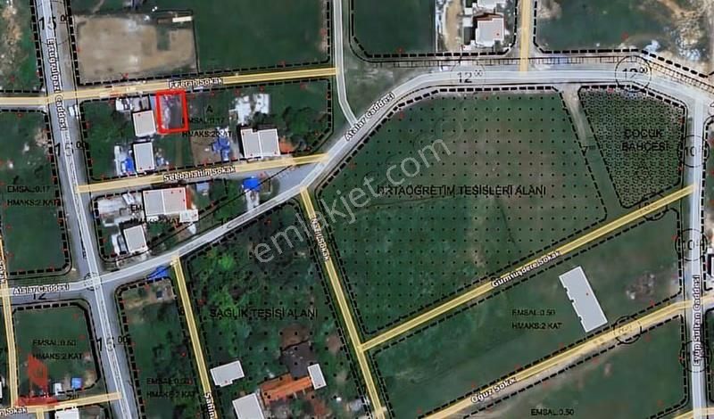 Bolluca'da Villa İmarlı Villaların Yanı Başında Satılık Arsa - Görsel 5