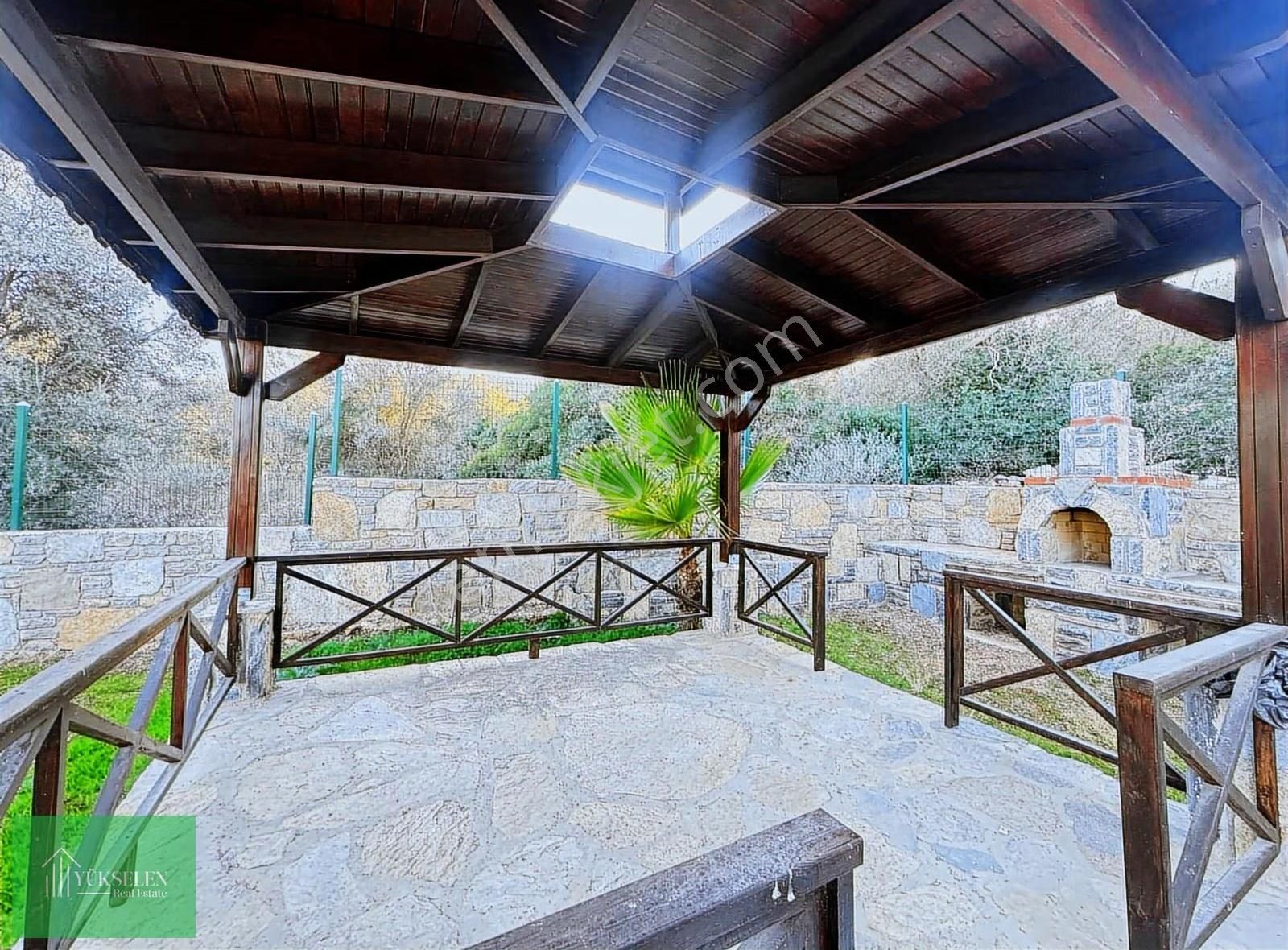 Torbada Satılık Tam Müstakil Taş Kaplamalı Villa - Görsel 7