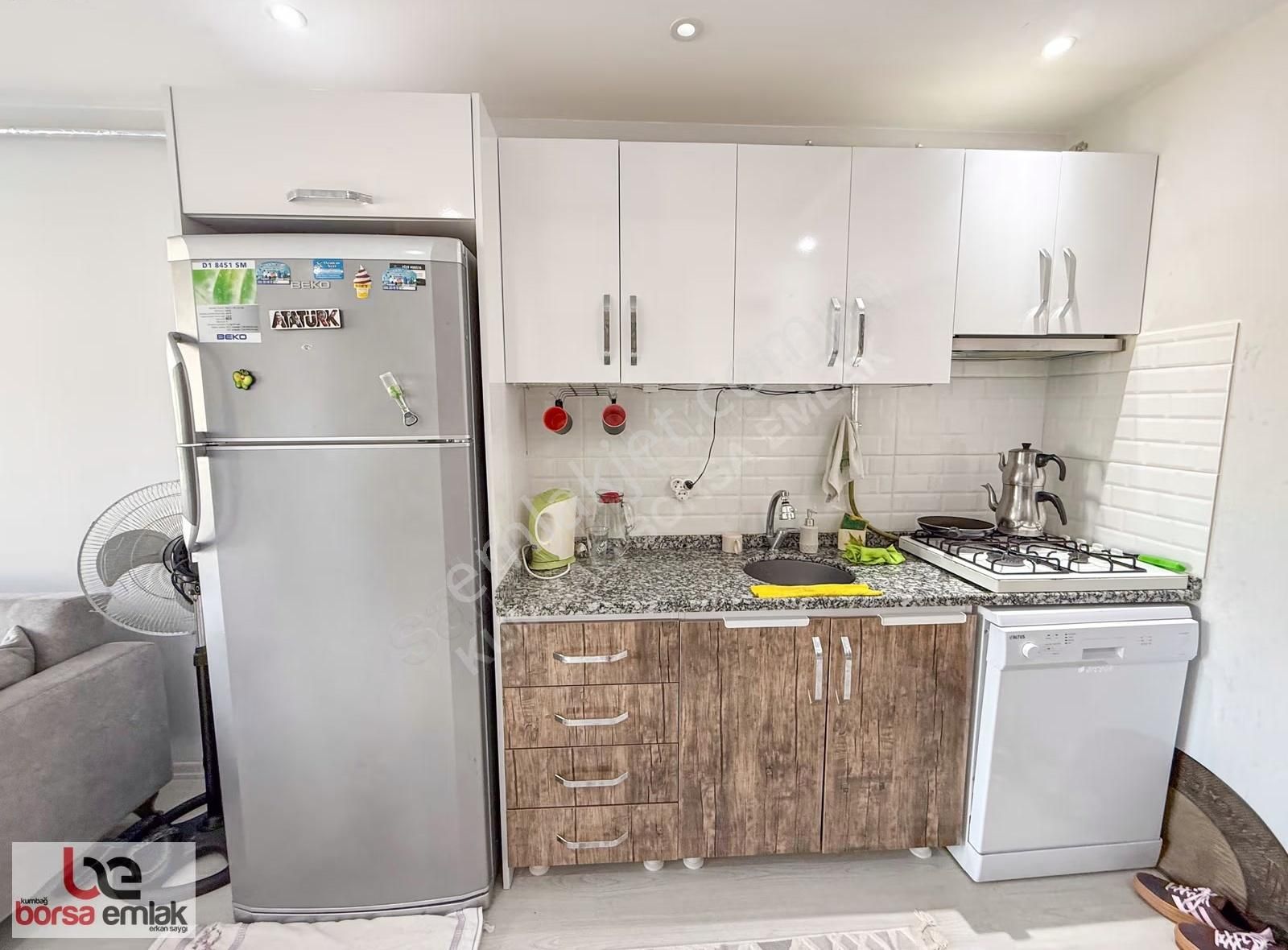 Kumbağ Merkezi Konumda Havuzlu Sitede İskanlı Satılık 1+1 Daire - Görsel 30