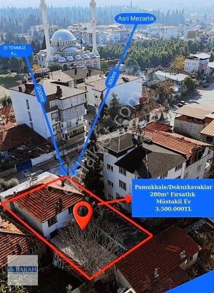 Bakan Gm`den Dokuzkavaklar`da Fırsatlık Müstakil Ev