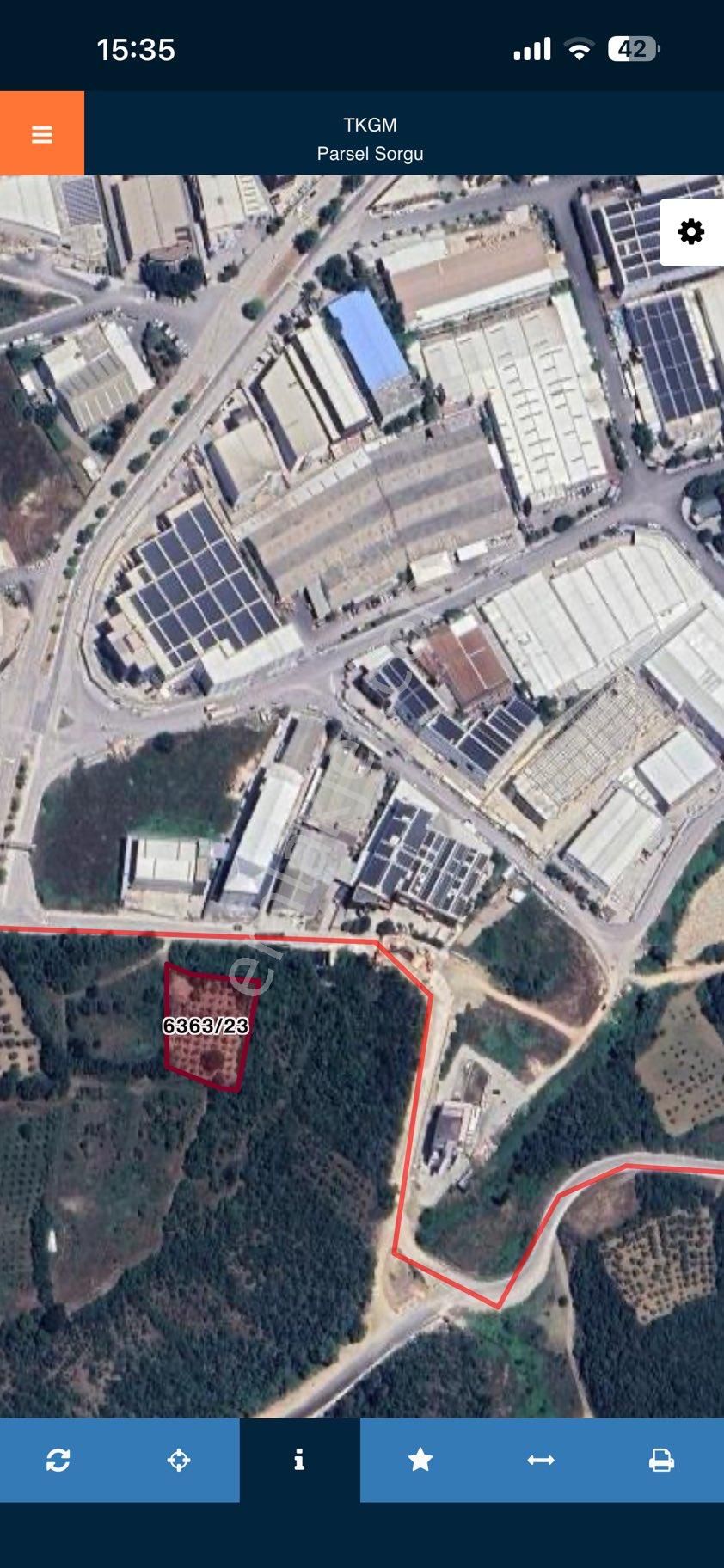 Tırpan Gayrimenkulden Kayapa Organize Sanayi Ve Asfalta Cepheli 2600m2 Zeytinlik - Görsel 17