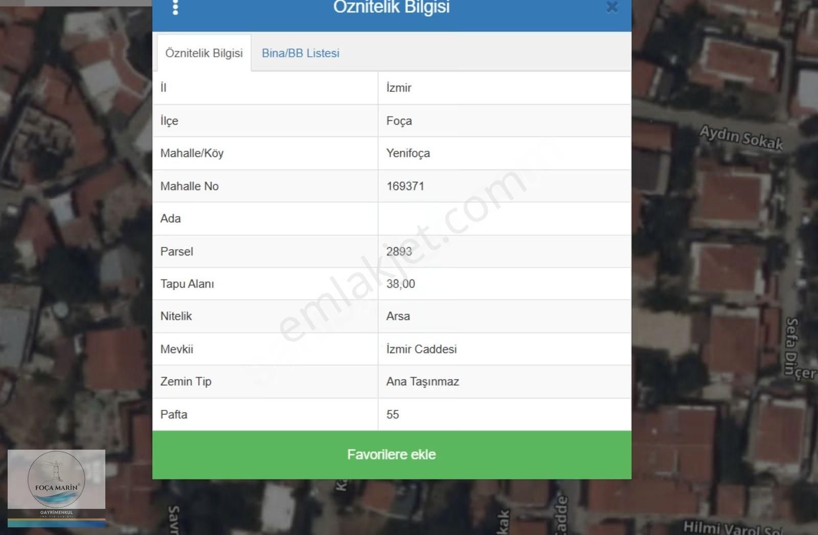 Yenifoça İzmir Cd. Merkezi Konumda Satılık 1+0 Daire - Görsel 9
