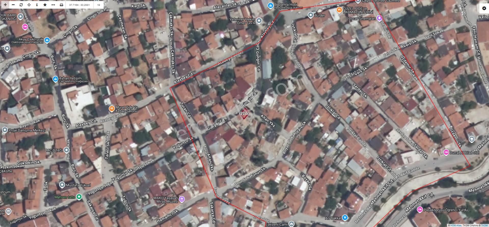 Burdur Merkez Komple Bina Tapu Sahibi Perta Emlak Ümit Tahmaz - Görsel 8