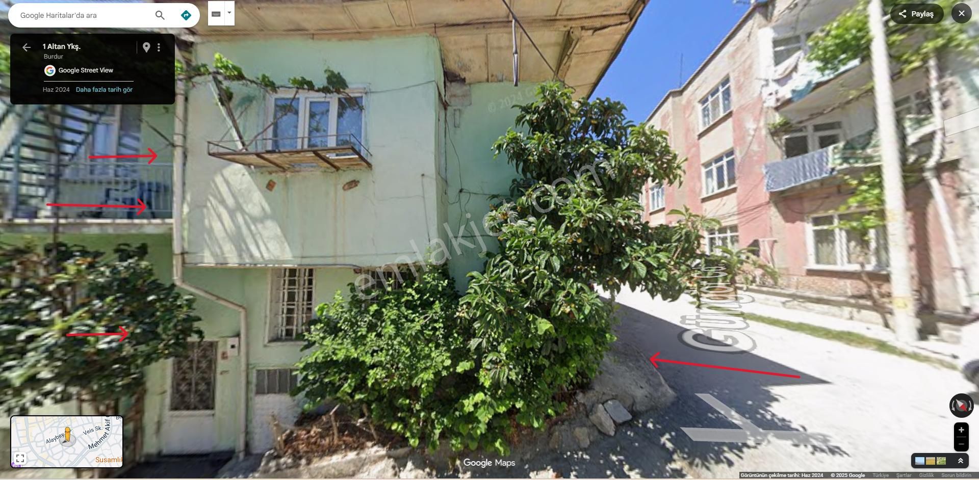 Burdur Merkez Komple Bina Tapu Sahibi Perta Emlak Ümit Tahmaz - Görsel 16