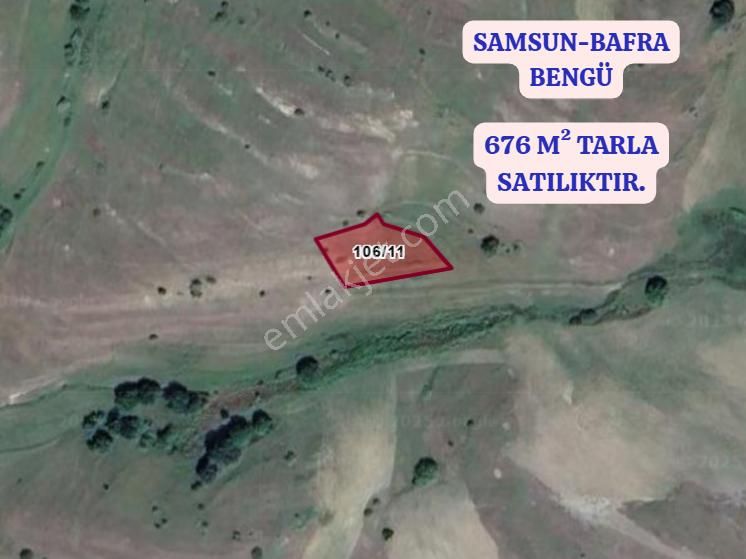 Samsun Bafra Bengü Köyünde 676 M² Tarla Satılıktır - Görsel 2