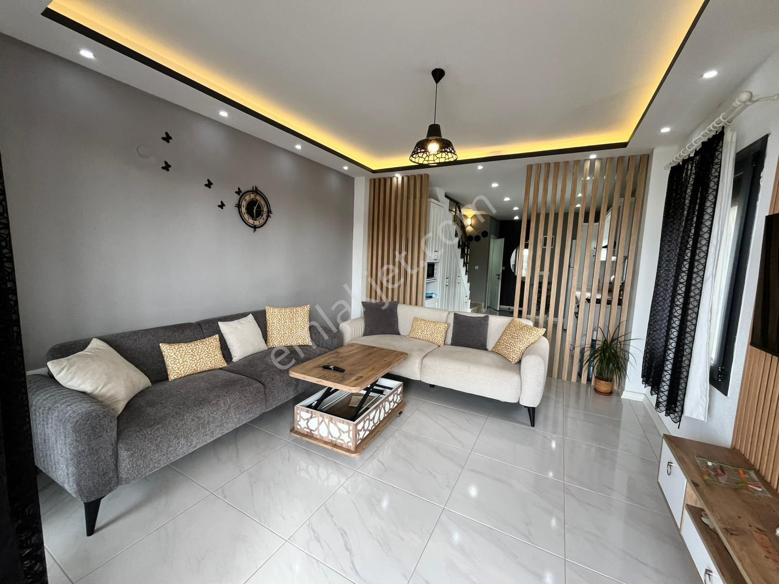 3+1 Ayrı Mutfak Müstakil Bahçeli Eşyalı Kat Mülkiyetli Yeni Villa - Görsel 13