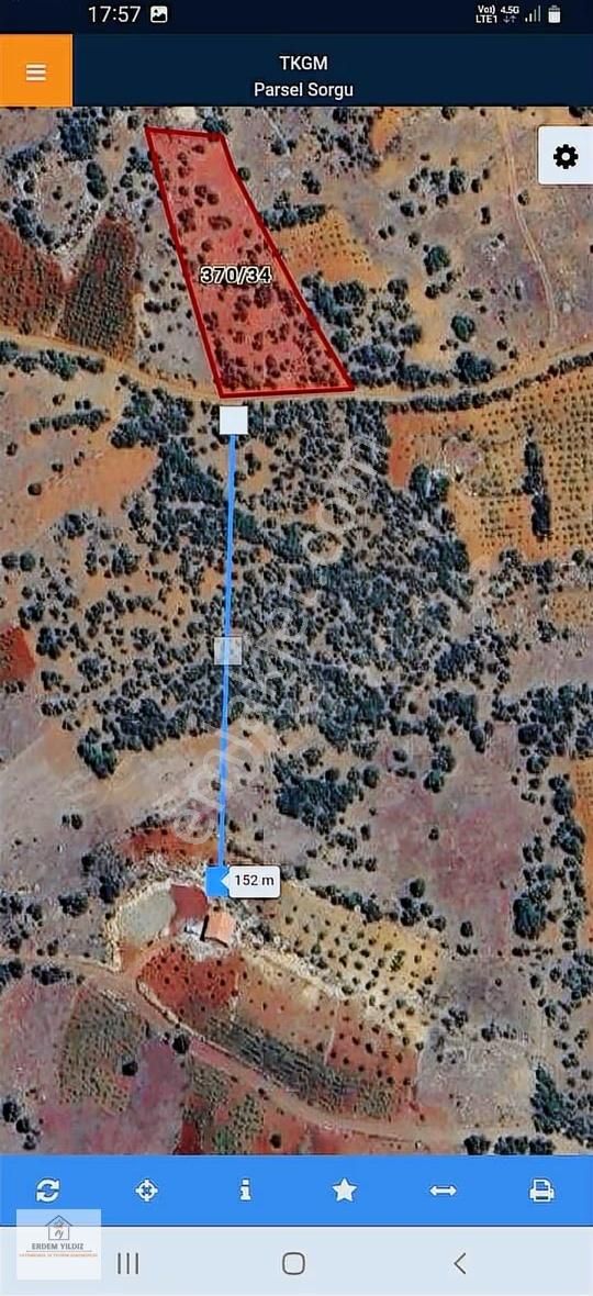 Erdem Yıldız'dan Konya Bozkır'da 2.816 M² Yola Cephe Bağ - Görsel 11