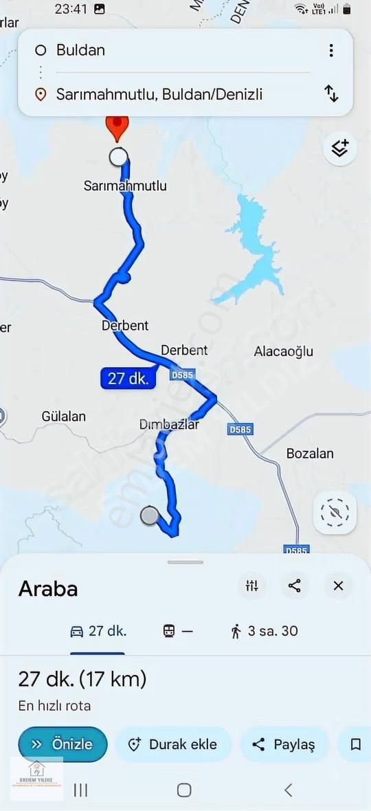 Erdem Yıldız'dan Resmi Yola Cephe 2.784 M² Satılık Arazi - Görsel 8