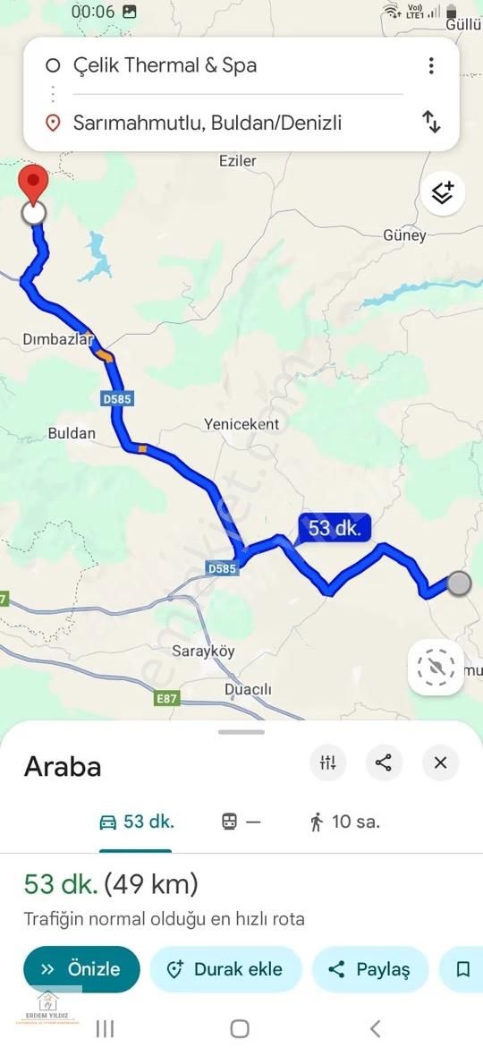 Erdem Yıldız'dan Resmi Yola Cephe 2.784 M² Satılık Arazi - Görsel 14