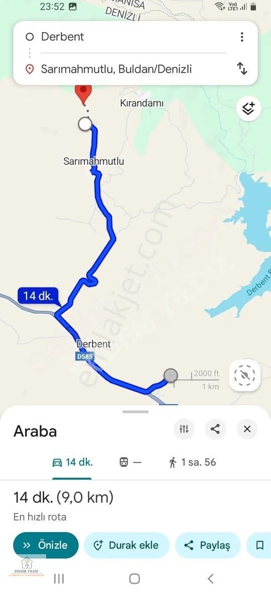 Erdem Yıldız'dan Resmi Yola Cephe 2.784 M² Satılık Arazi - Görsel 19