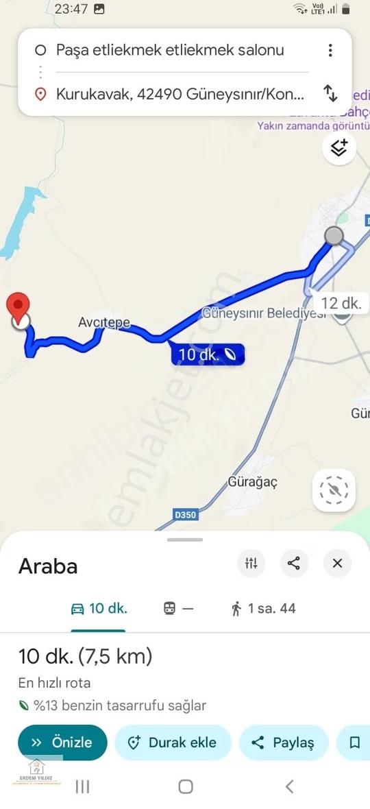 Erdem Yıldız'dan 2.943 M² Şehir Merkezinde Yola Cephe Bağ - Görsel 9