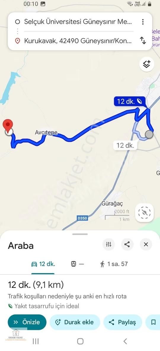 Erdem Yıldız'dan 2.943 M² Şehir Merkezinde Yola Cephe Bağ - Görsel 4