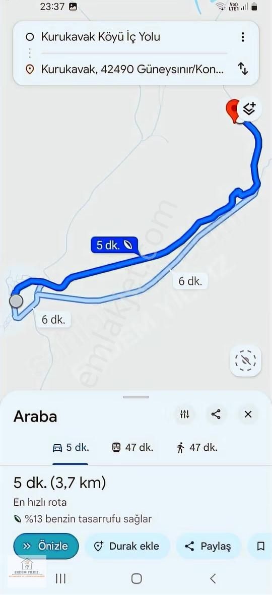 Erdem Yıldız'dan 2.943 M² Şehir Merkezinde Yola Cephe Bağ - Görsel 14