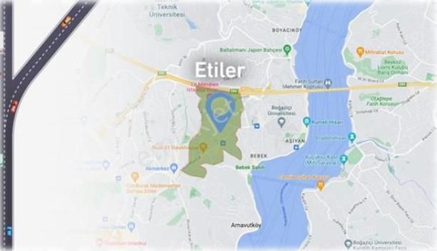 Etiler Alkent Karşısında Yeni Projede 3+1 Çatı Dubleksi. Otopark & Güvenlikli - Görsel 9