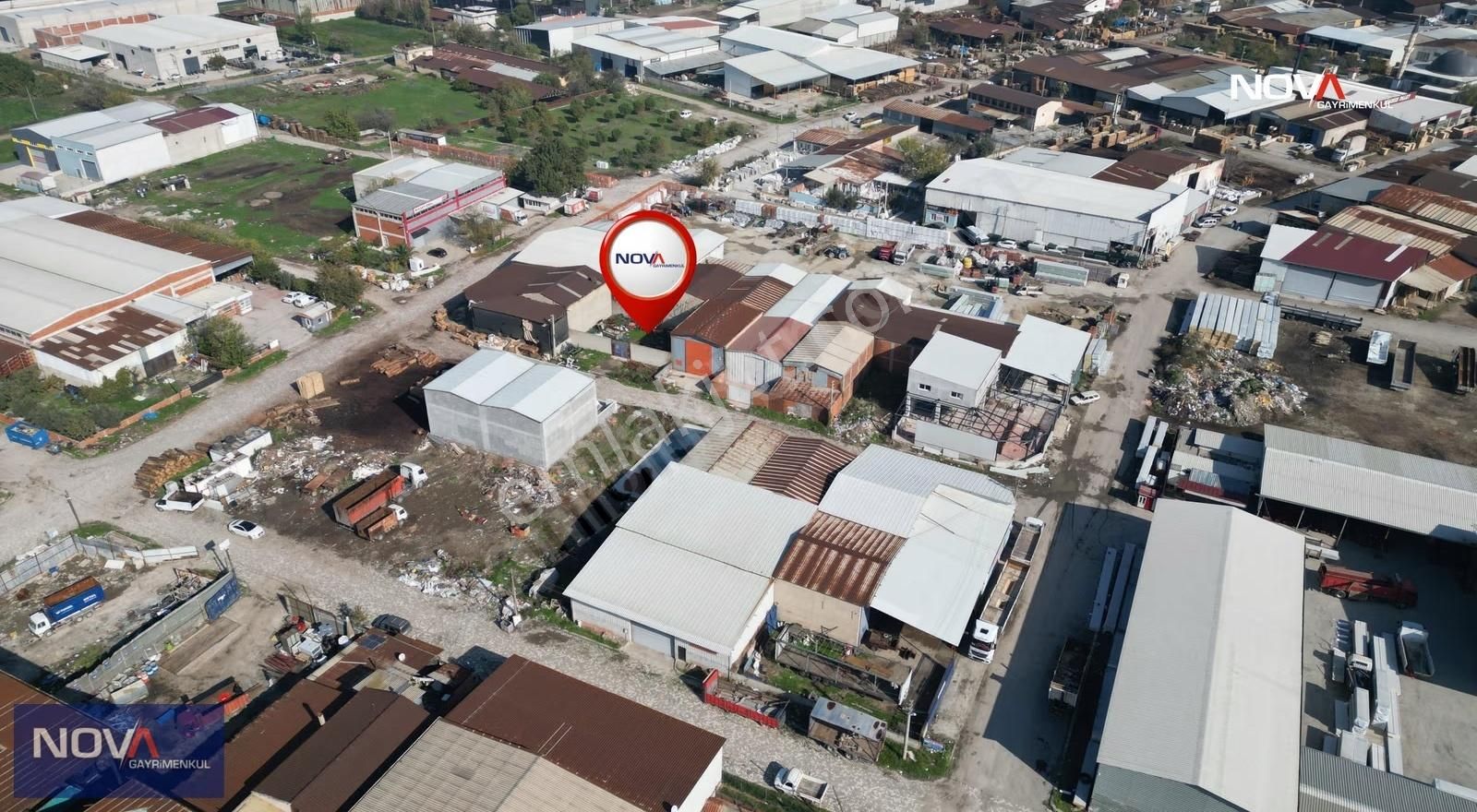 Nova'dan Koşukırında Merkezi Konumda 348m2 Sanayi Arsası Satılık - Görsel 5
