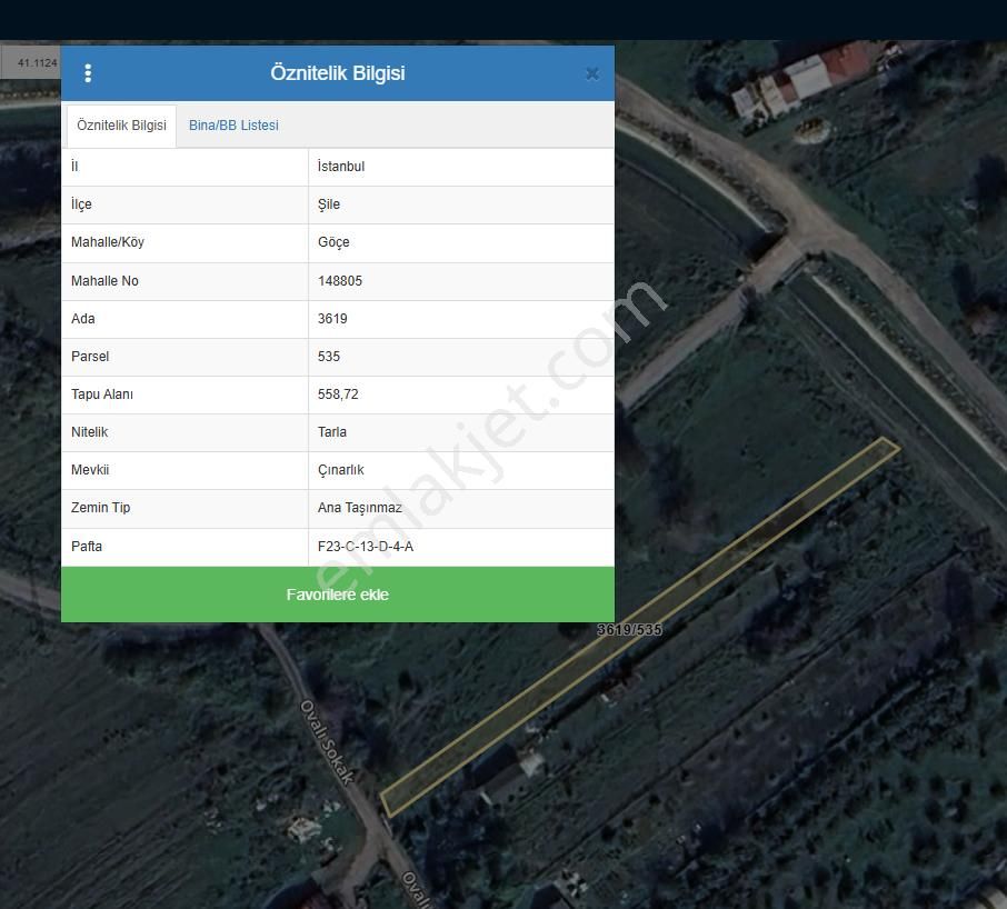 Dc Gayrimenkul'den Göçe Köyünde 558m2 Yola Cephe Arazi - Görsel 8