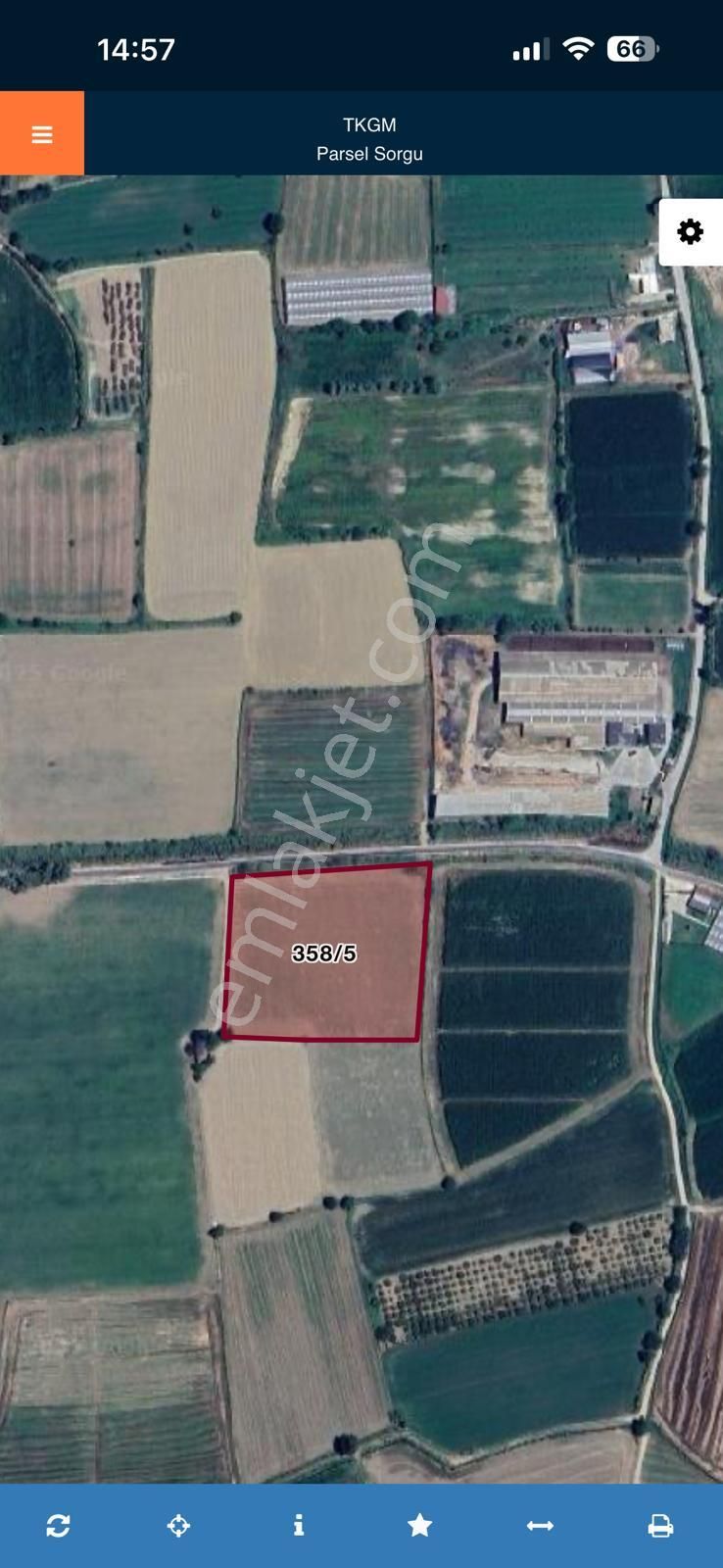 Aydın Efeler Umurlu Mahallesinde Satılık Sula Tarla