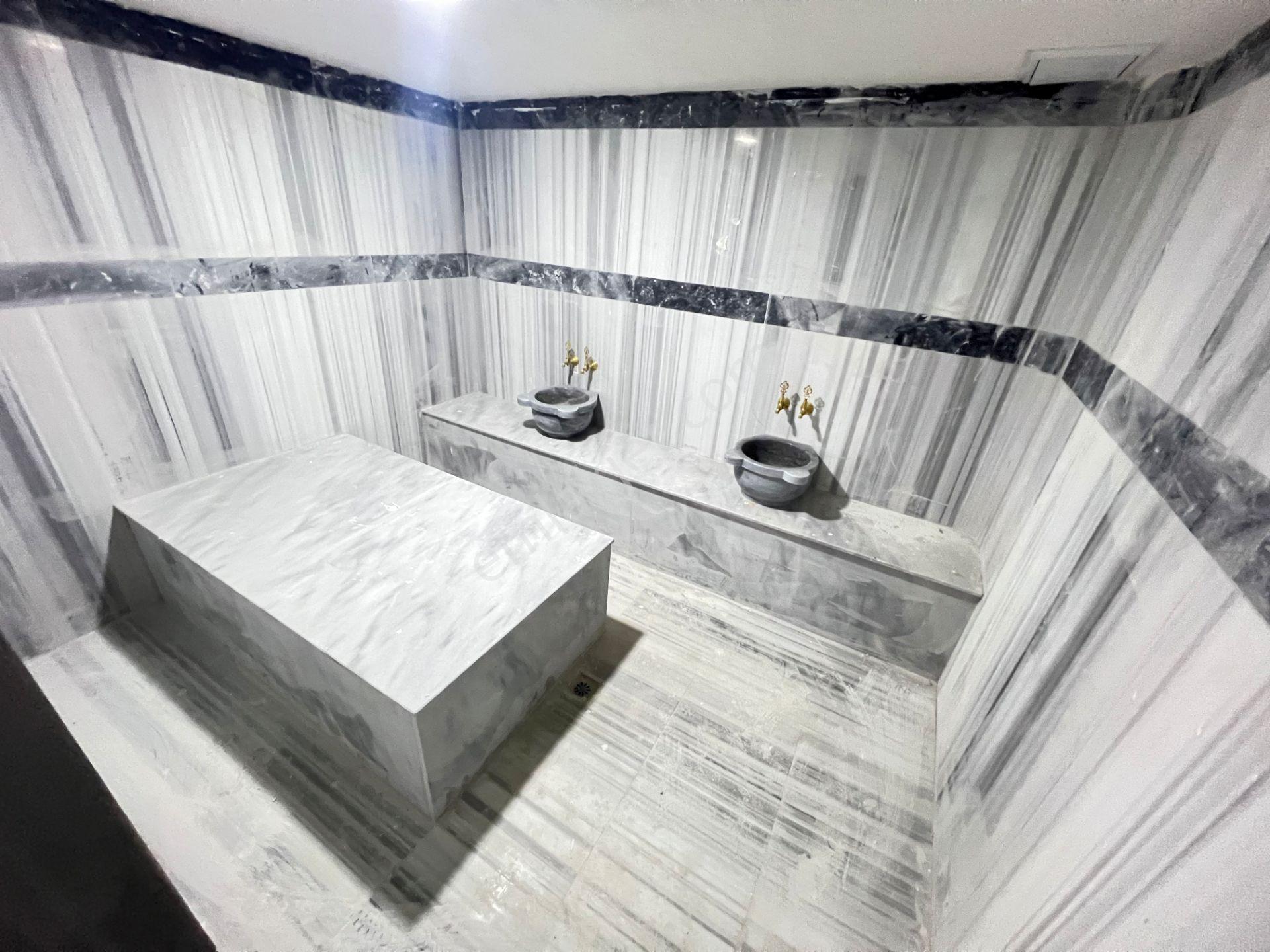 Baglıcada 550m2 3katlı Turk Hamamlı İçten Asansörlü 6+1 Villa - Görsel 17