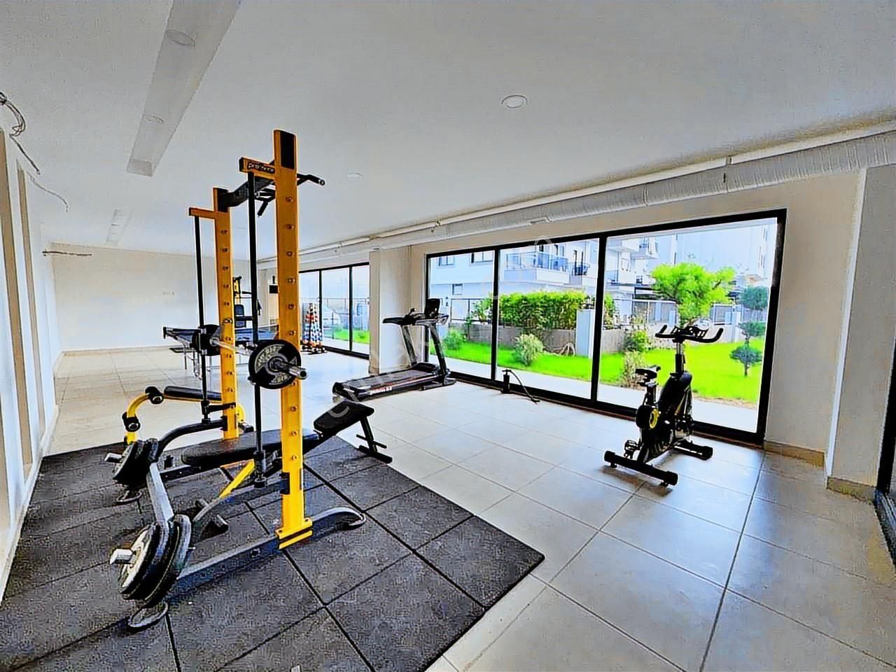 Alanya Oba'da Satılık Geniş Site İçi 1+1 Aktiviteli Daire - Görsel 27