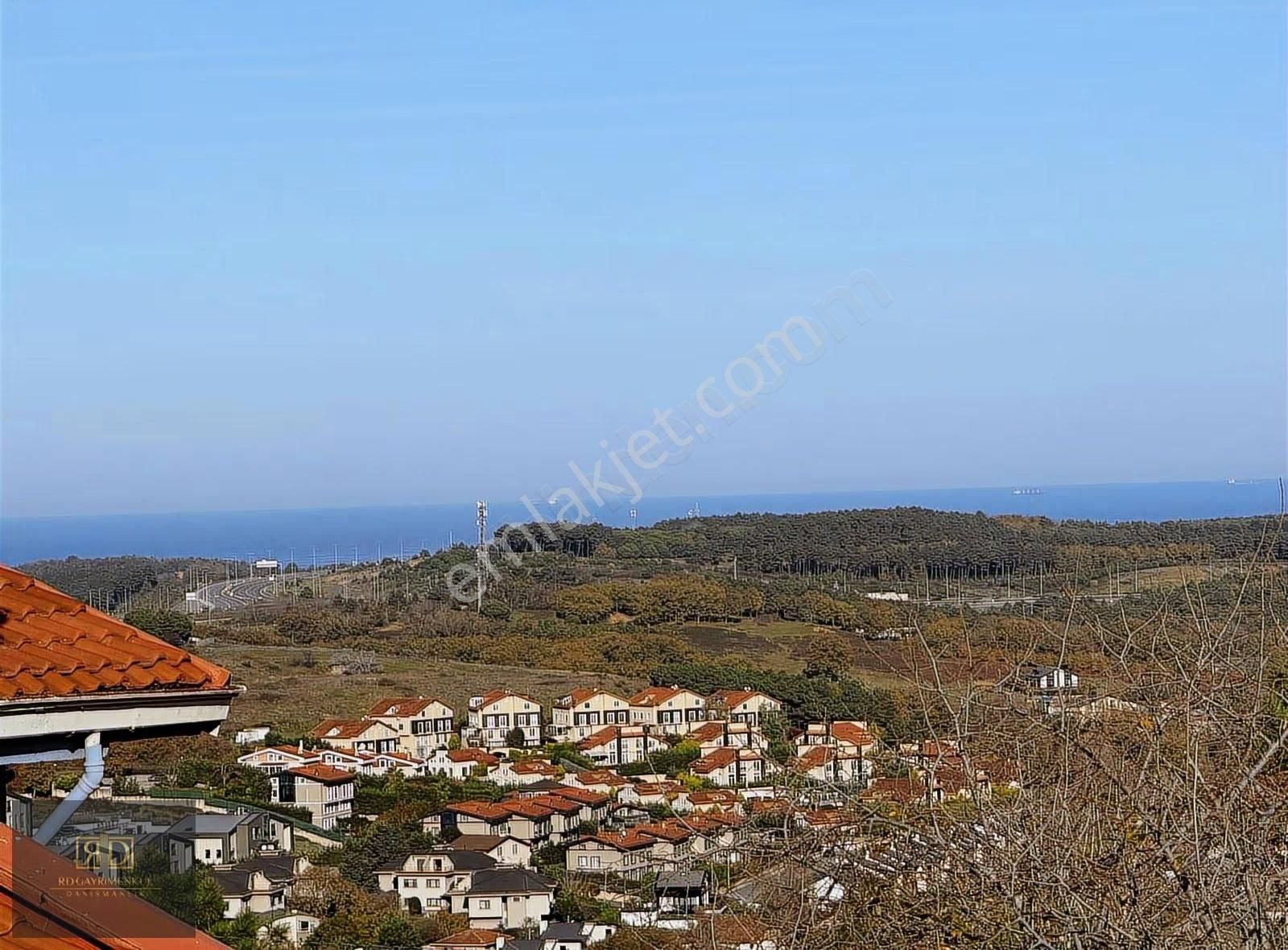 Rd'den Uskumruköy Mevsim Sitesi 7+1 Villa Deniz Manzaralı Teras - Görsel 25