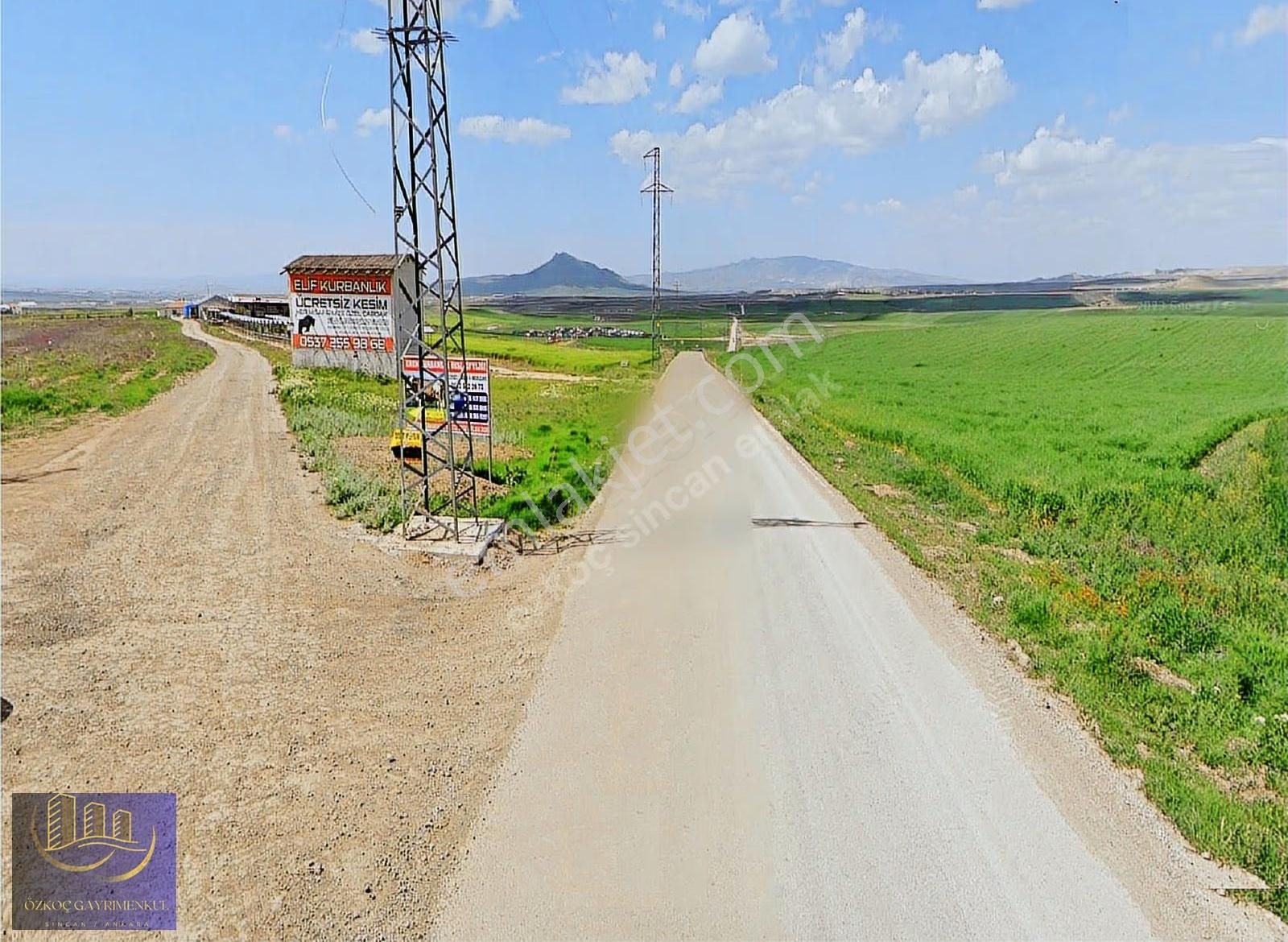 Ayaş Gökler'de Yol Cephe 11.550 M2 Tek Tapu Yatırımlık Arazi - Görsel 11