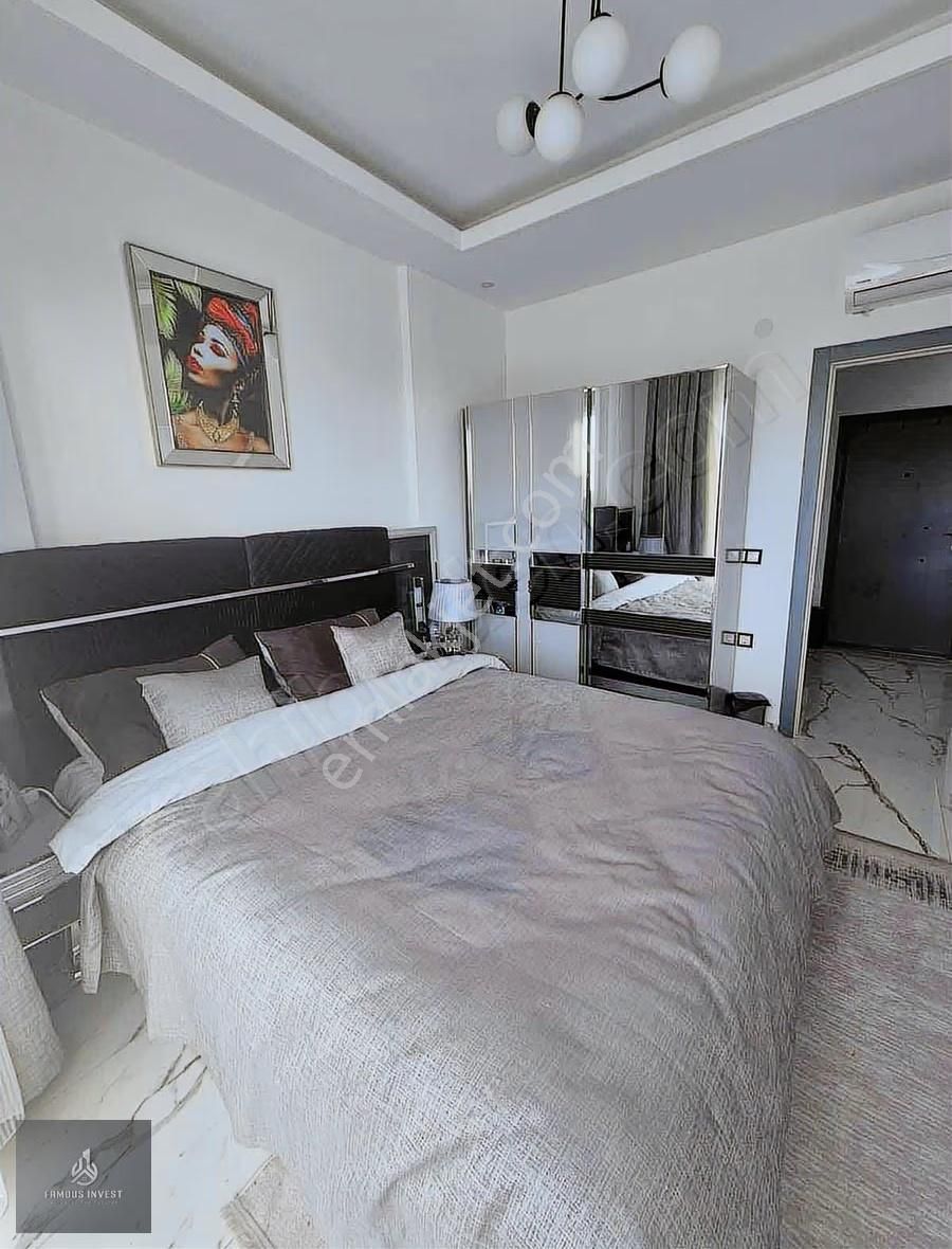 Alanya Kestel Full Eşyalı Kiralık 1+1 Deniz Manz Daire - Görsel 23