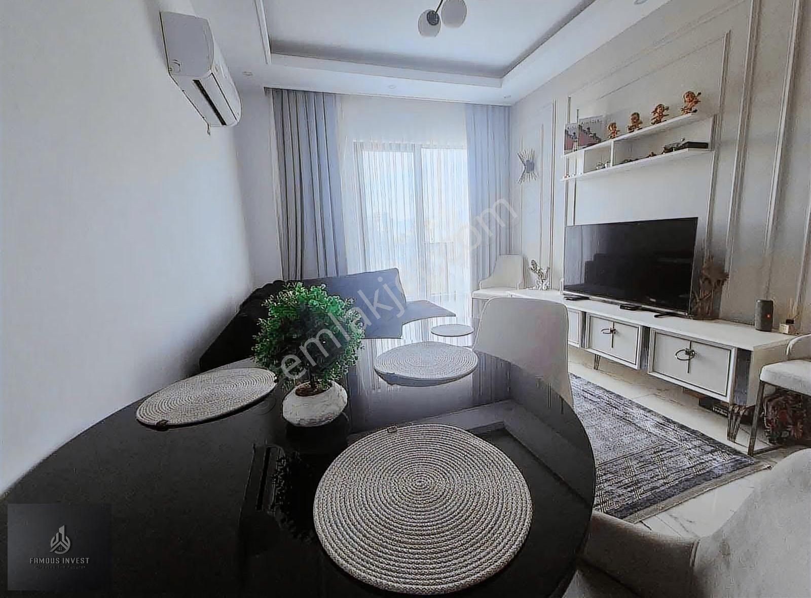 Alanya Kestel Full Eşyalı Kiralık 1+1 Deniz Manz Daire - Görsel 19